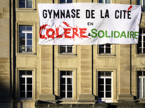 Vaud: Début de la journée de grève contre les coupes budgétaires