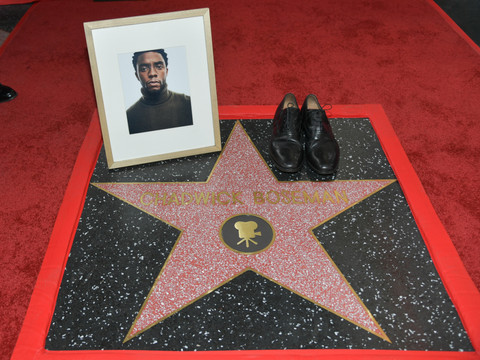 USA: Etoile posthume pour la star de Black Panther Chadwick Boseman