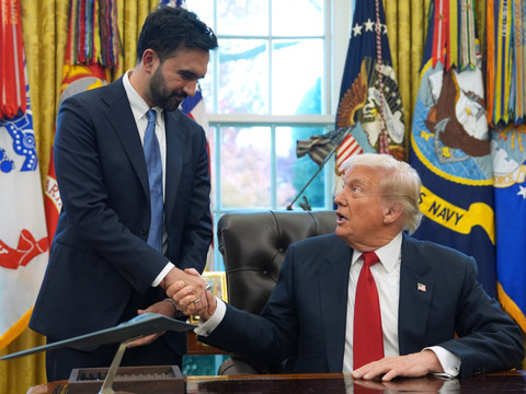 Assaut d'amabilités pour Trump et Mamdani