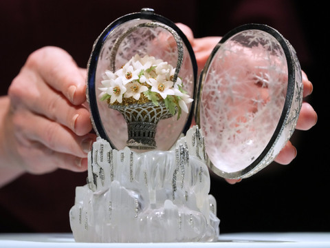 L'Oeuf d'Hiver Fabergé aux enchères à Londres