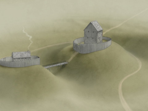Le site d'un château médiéval découvert près d'Uesslingen-Buch (TG)