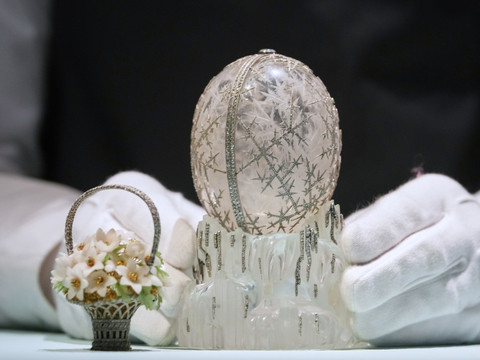 L'OEuf d'Hiver Fabergé aux enchères, record de prix attendu