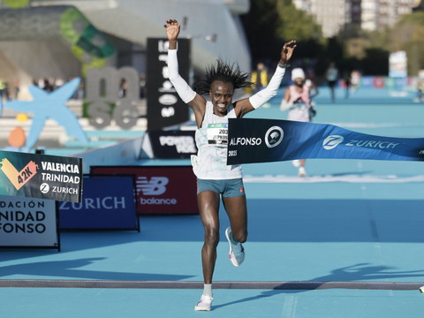 Un temps canon pour Joyciline Jepkosgei