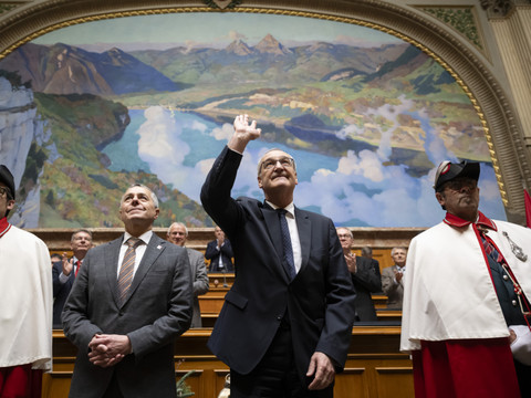 Guy Parmelin est élu président de la Confédération