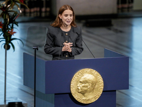 Nobel de la paix remis, par procuration, à l'opposante vénézuélienne Machado
