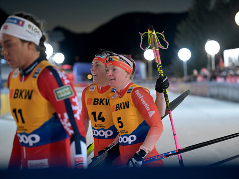 Nadine Fähndrich troisième du sprint à Davos