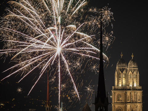 La Suisse entre dans l'année 2026 avec des feux d'artifice