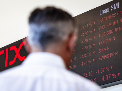 La Bourse suisse dans le rouge pour la première séance de 2026