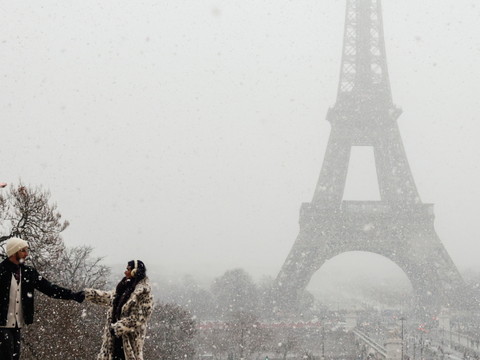 France: les conditions hivernales font au moins cinq morts