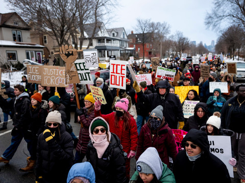 Femme abattue par l'ICE: week-end de protestations aux Etats-Unis