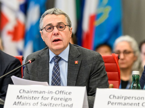 Plaidoyer de la Suisse pour renforcer l'OSCE