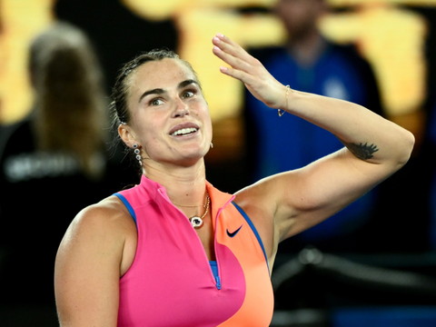 Sabalenka qualifiée pour sa 4e finale d'affilée à Melbourne