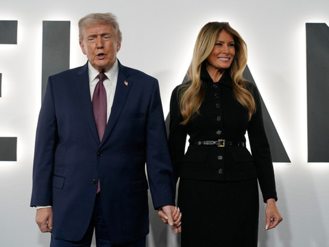 Les Trump à l'avant-première du documentaire consacré à Melania