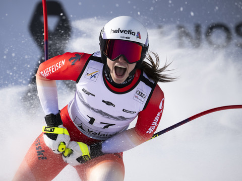 Super-G de Crans-Montana: Malorie Blanc s'impose!