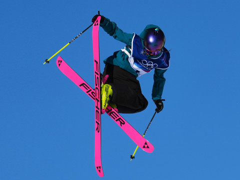 Mathilde Gremaud en favorite du slopestyle
