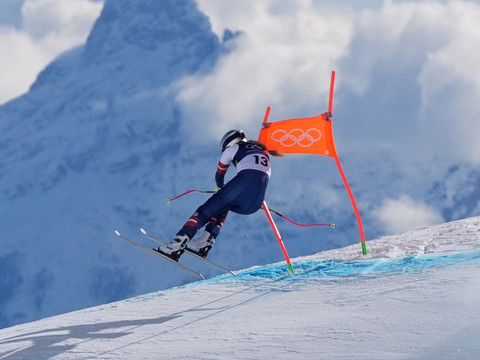 Ski alpin: Vonn souffre d'une fracture complexe du tibia