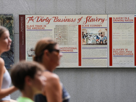 Philadelphie: une exposition sur l'esclavage doit être réinstallée