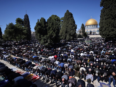 Ramadan sur l'esplanade des Mosquées à Jérusalem