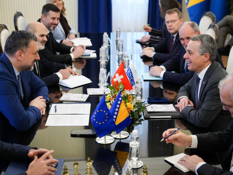 Ignazio Cassis réaffirme l’engagement de l’OSCE en Bosnie