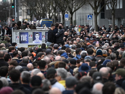 Marche pour Quentin Deranque sous haute sécurité à Lyon