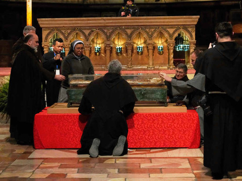 Les reliques de François d'Assise exposées pour la première fois