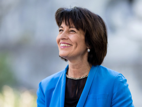 Doris Leuthard nommée présidente de la fondation pour Crans-Montana
