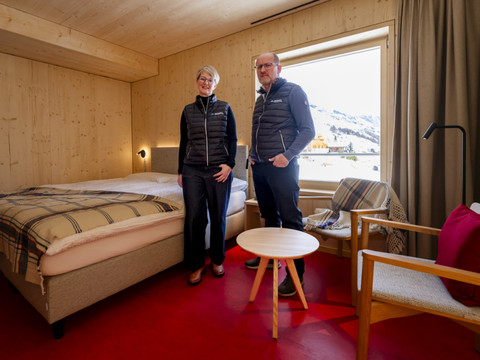 Blatten: premier bilan positif pour le nouvel hôtel de Lauchernalp