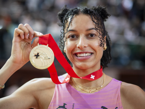 Audrey Werro comme à la parade