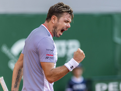 Wawrinka de retour au Parc des Eaux-Vives