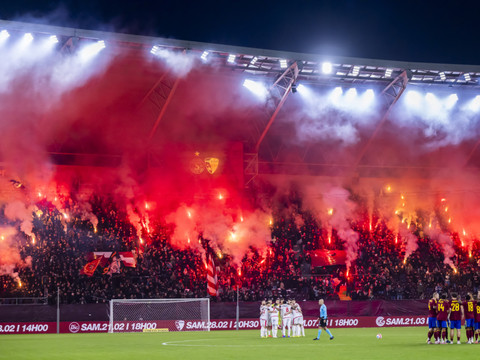 La tribune des supporters restera fermée samedi au Stade de Genève