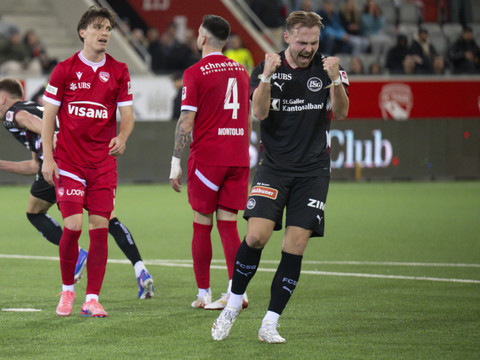 Fin de série pour Thoune, tenu en échec par Saint-Gall