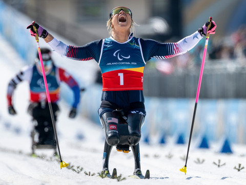 Oksana Masters poursuit sa moisson