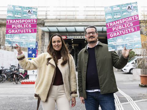 Agissons! lance son initiative pour des transports publics gratuits