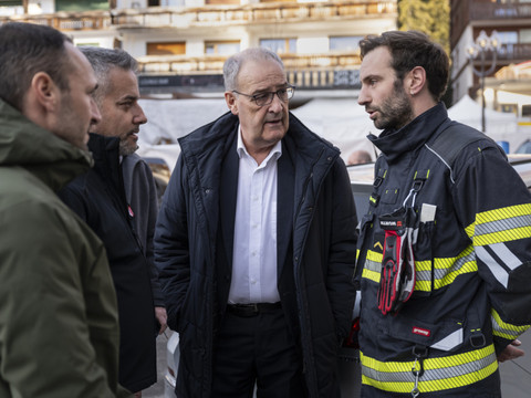 Crans-Montana: Les victimes ont rencontré Guy Parmelin à Sion