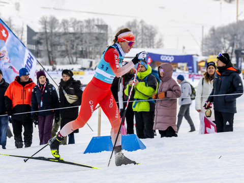 Nadja Kälin 8e du 50 km d'Oslo/Holmenkollen