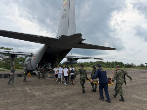 Colombie: le crash d'un avion militaire fait au moins 66 morts