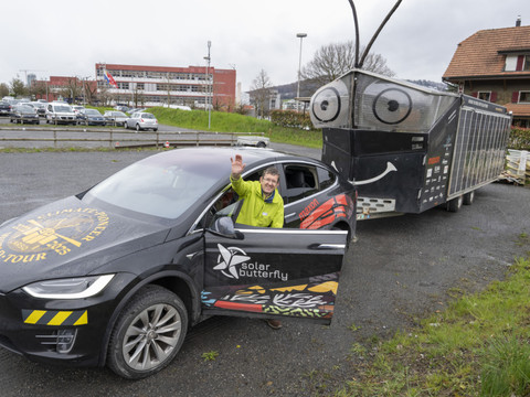 La caravane solaire de retour en Suisse après 4 ans autour du monde