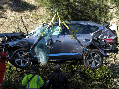 Tiger Woods de nouveau impliqué dans un accident de la circulation