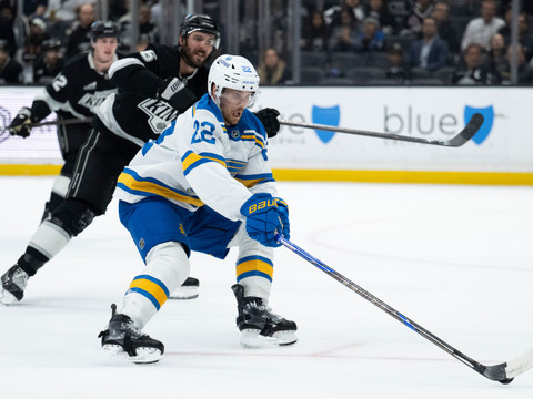 Les Blues s'inclinent une nouvelle fois face aux Kings
