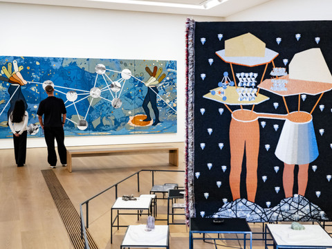 Les rêves terrestres et colorés d'Otobong Nkanga exposés au MCBA