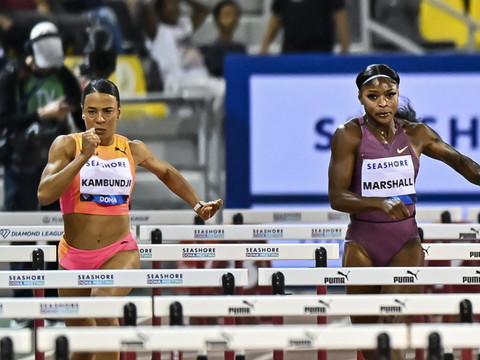 Le coup d'envoi de la Diamond League à Doha repoussé
