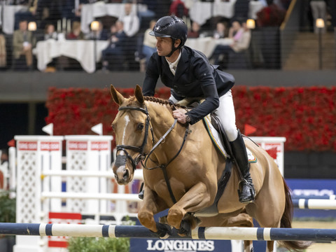 Steve Guerdat bien parti en finale de la Coupe du monde