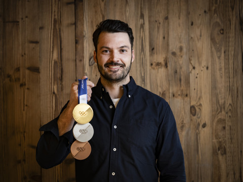 Hérémence (VS) a fêté vendredi son champion olympique Loïc Meillard