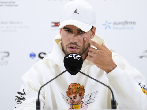 Alcaraz forfait pour le Masters 1000 de Madrid