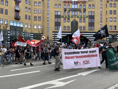 Asile: manifestation transfrontalière près de Bâle