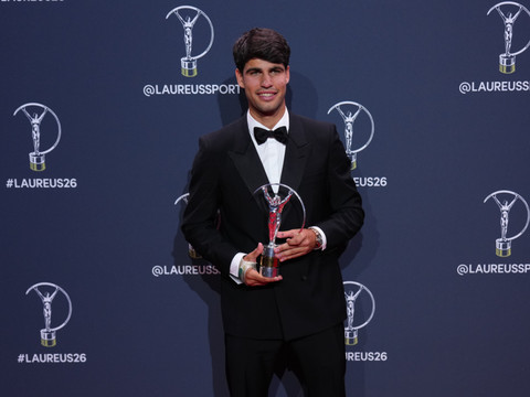 Alcaraz et Sabalenka nommés sportifs de l'année 2025