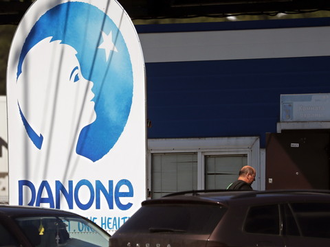 Danone: recul de 2% des ventes au 1er trimestre