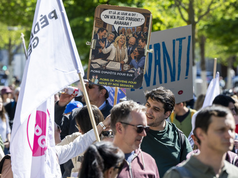 Fonctionnaires genevois en colère contre les mesures d'économies