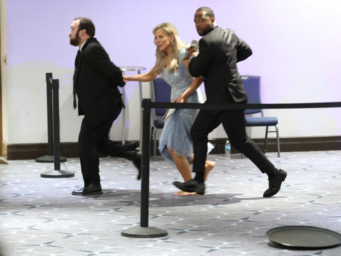 Stupeur et chaos au grand dîner annuel du Tout-Washington