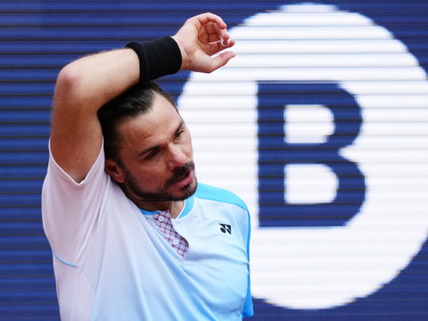 Wawrinka battu d'entrée à Aix-Provence